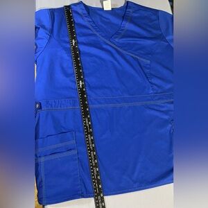 Dickies Royal Blue Workwear 4XL Scrub Top Women’s #2018